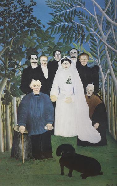 Henri Rousseau A Country Wedding China oil painting art